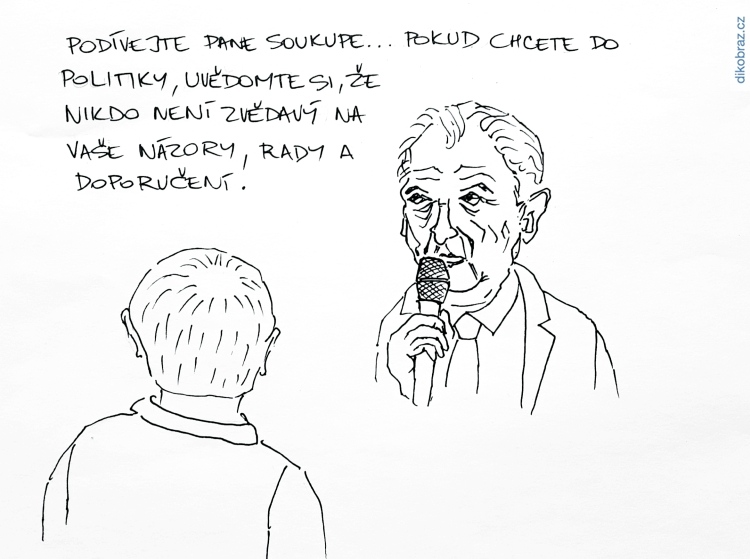 Václav Veverka vtipy č. - Domácí politika 2019