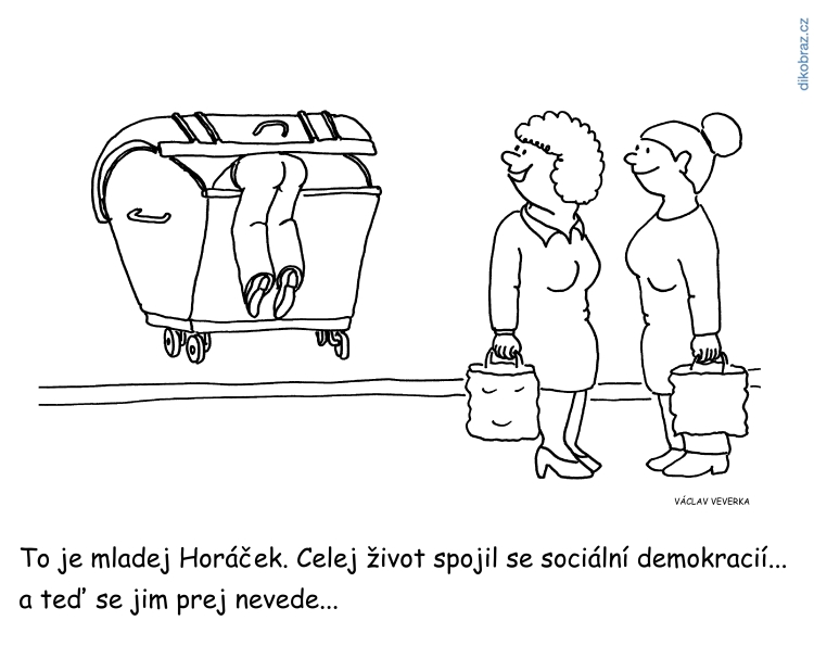 Václav Veverka vtipy č. - Domácí politika 2019