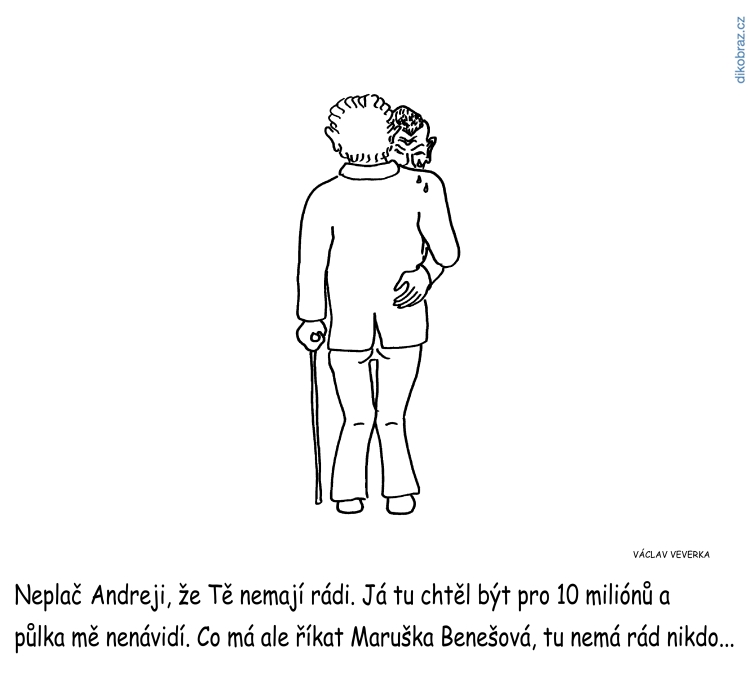 Václav Veverka vtipy č. - Domácí politika 2019
