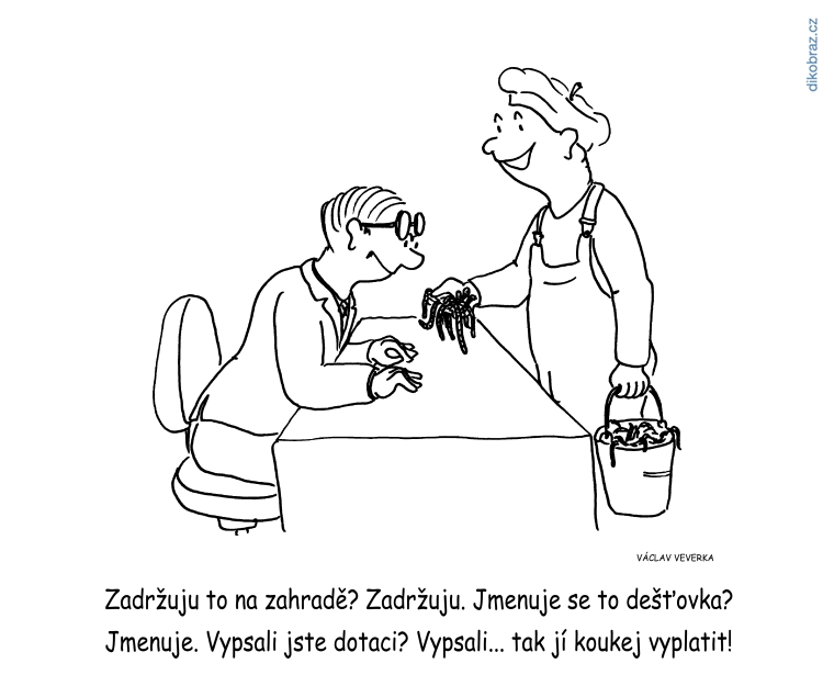 Václav Veverka vtipy č. - Domácí politika 2019