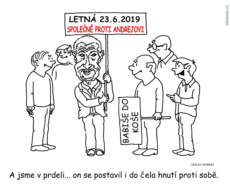 Václav Veverka vtipy č. - Domácí politika 2019