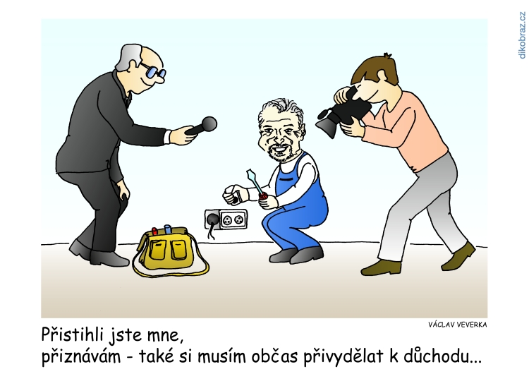 Václav Veverka vtipy č. - domácí novinky 2019