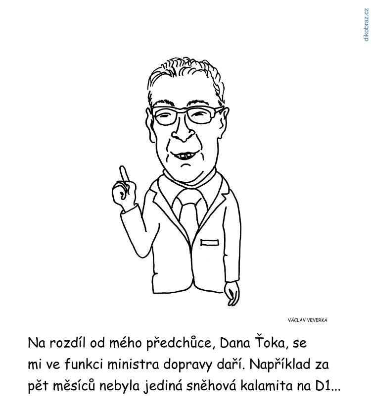 Václav Veverka vtipy č.7207 - Domácí politika 2019