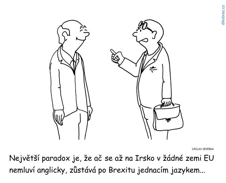Václav Veverka vtipy č.7457 - Brexit