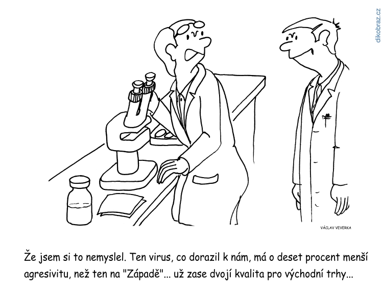 Václav Veverka vtipy č.7841 - Koronavirus