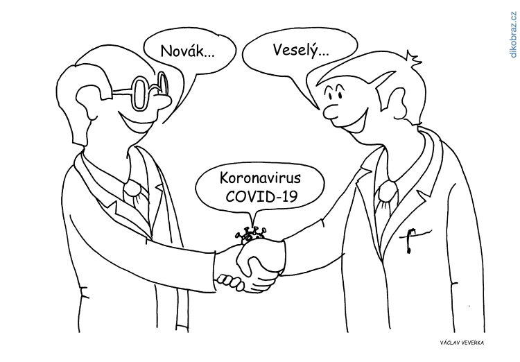 Václav Veverka vtipy č.7889 - Koronavirus