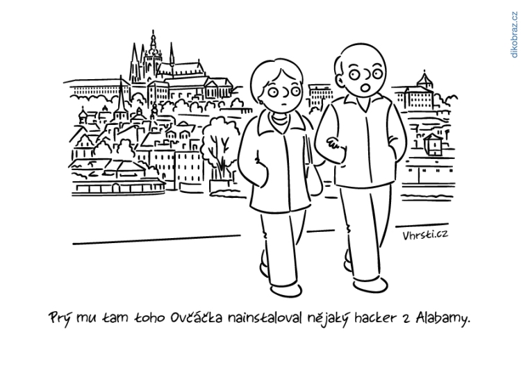 Vhrsti vtipy č. - Dětské porno v prezidentově počítači