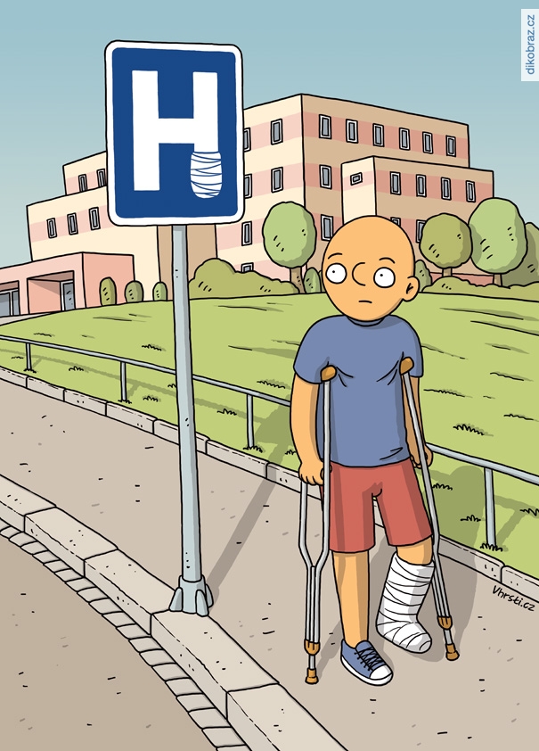 Vhrsti vtipy č.9507 - Zdravotnictví v době koronaviru