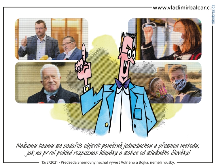 Vladimír Balcar vtipy č.29154 - Koronavirus