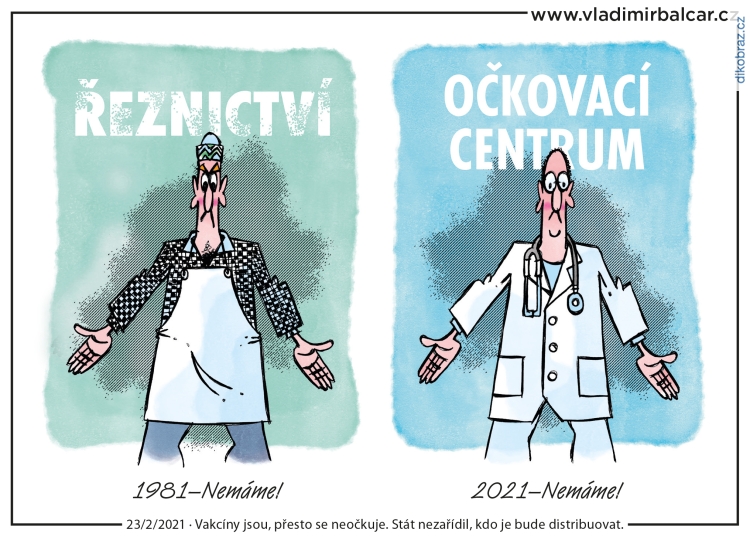 Vladimír Balcar vtipy č.29524 - Očkování proti koronaviru