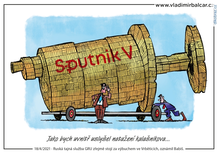 Vladimír Balcar vtipy č.33764 - Výbuch ve Vrběticích