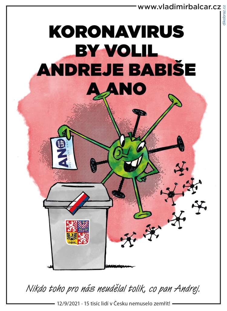 Vladimír Balcar vtipy č.38974 - Volby 2021 ČR