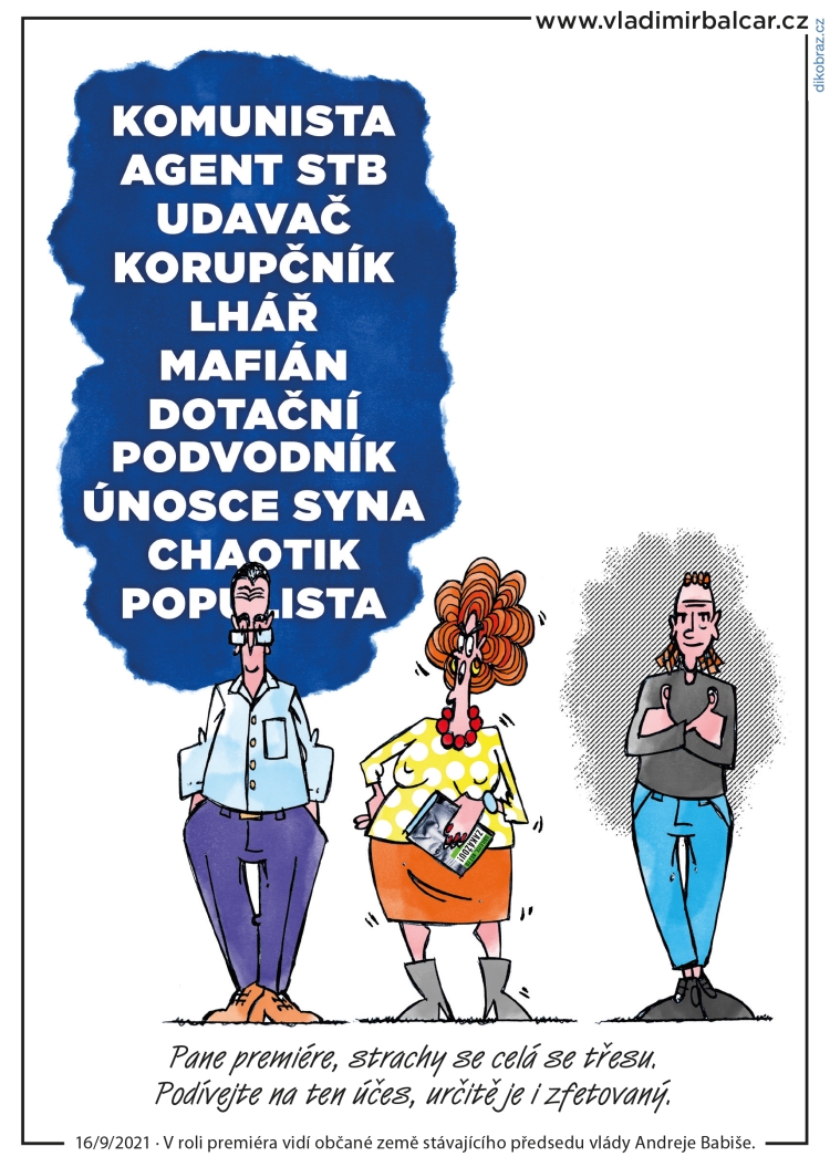 Vladimír Balcar vtipy č.39098 - Volby 2021 ČR