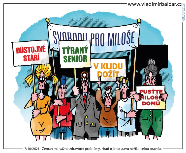 Vladimír Balcar vtipy č.39605 - Domácí politika 2021