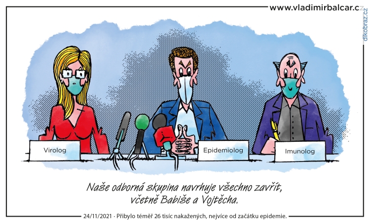 Vladimír Balcar vtipy č.41187 - Koronavirus
