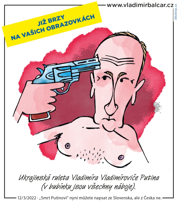 Vladimír Balcar vtipy č.44112 - Rusko napadlo Ukrajinu