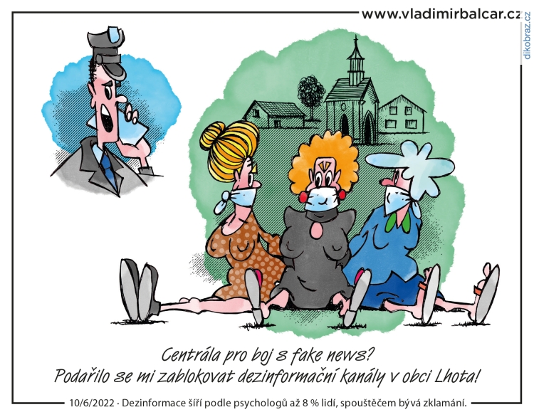 Vladimír Balcar vtipy č.47255 - Domácí politika 2022