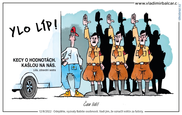 Vladimír Balcar vtipy č.48852 - Domácí politika 2021