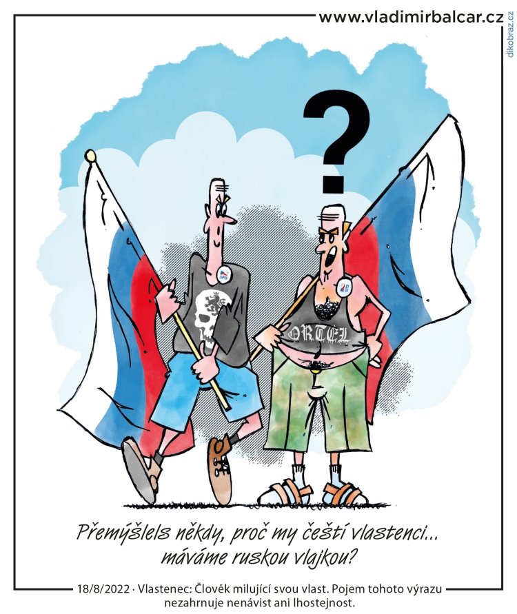 Vladimír Balcar vtipy č.49134 - Rusko napadlo Ukrajinu