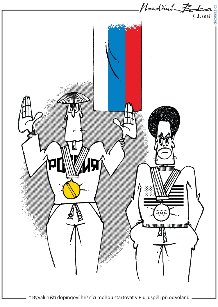 Vladimír Balcar č.3890 - Doping ruských sportovců