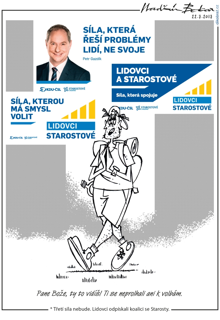 Vladimír Balcar vtipy č. - Domácí politika 2017