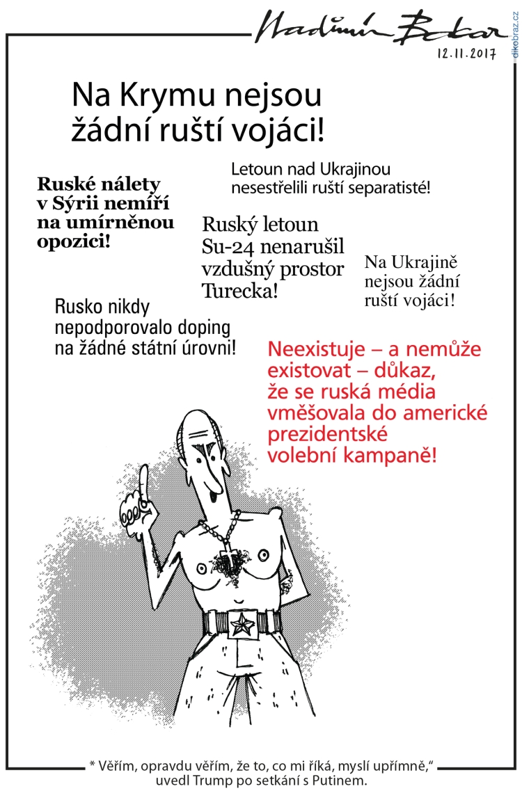 Vladimír Balcar vtipy č. - Politika 2017