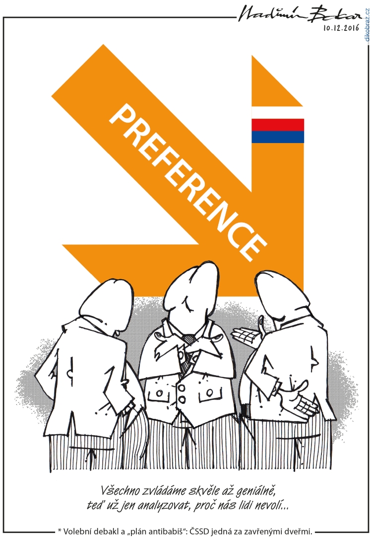 Vladimír Balcar č. - Klesající preference ČSSD