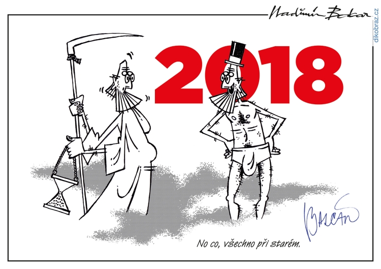 Vladimír Balcar vtipy č. - Nový rok 2018