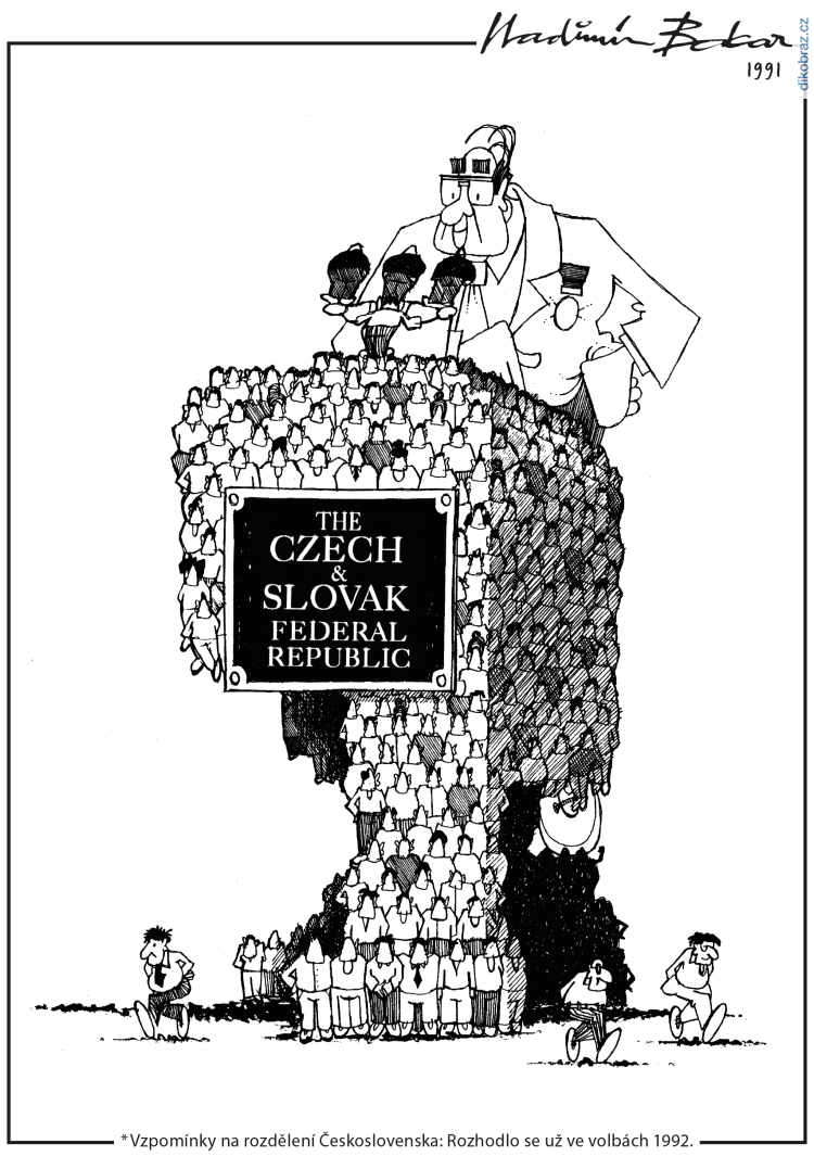 Vladimír Balcar vtipy č. - Domácí politika 1991