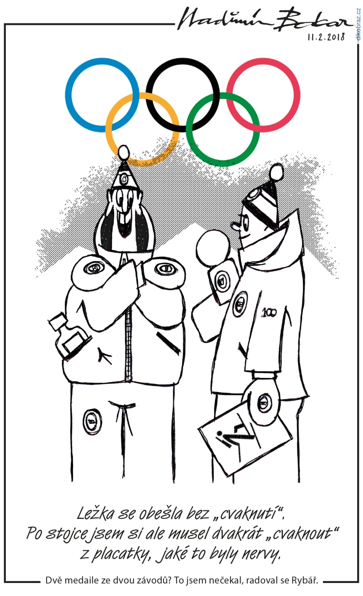 Vladimír Balcar vtipy č. - Zimní olympijké hry 2018