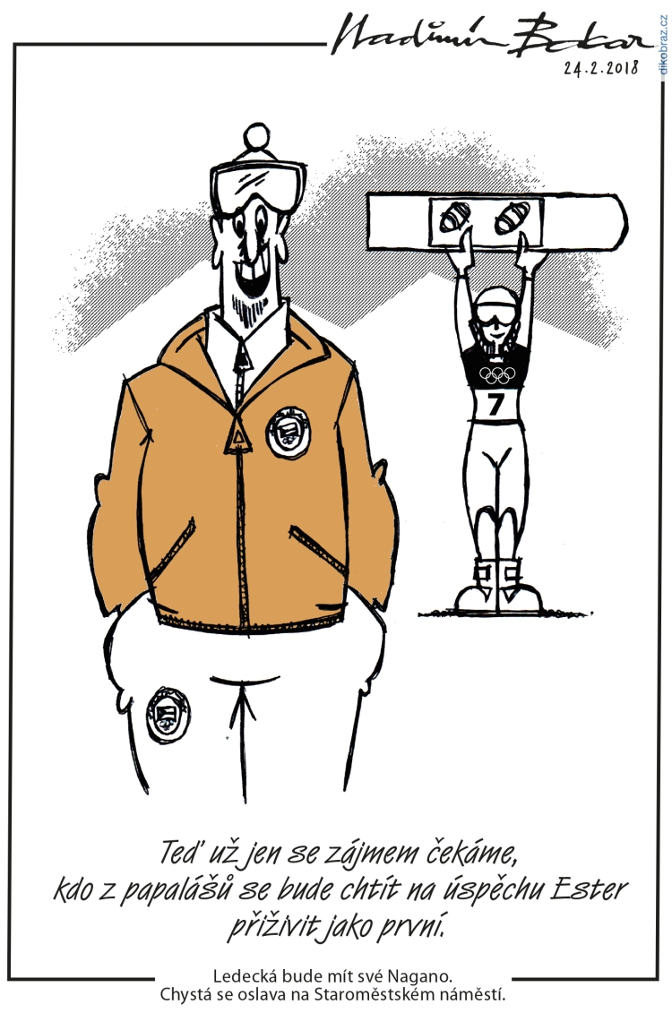 Vladimír Balcar vtipy č. - Zimní olympijké hry 2018