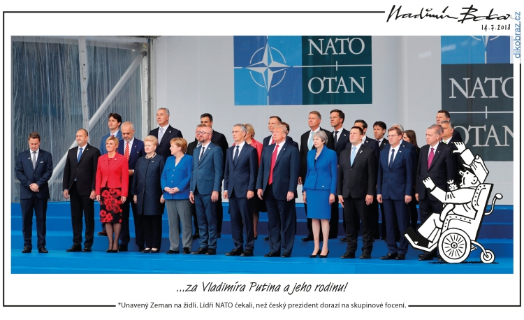 Vladimír Balcar vtipy č. - Prezident Zeman