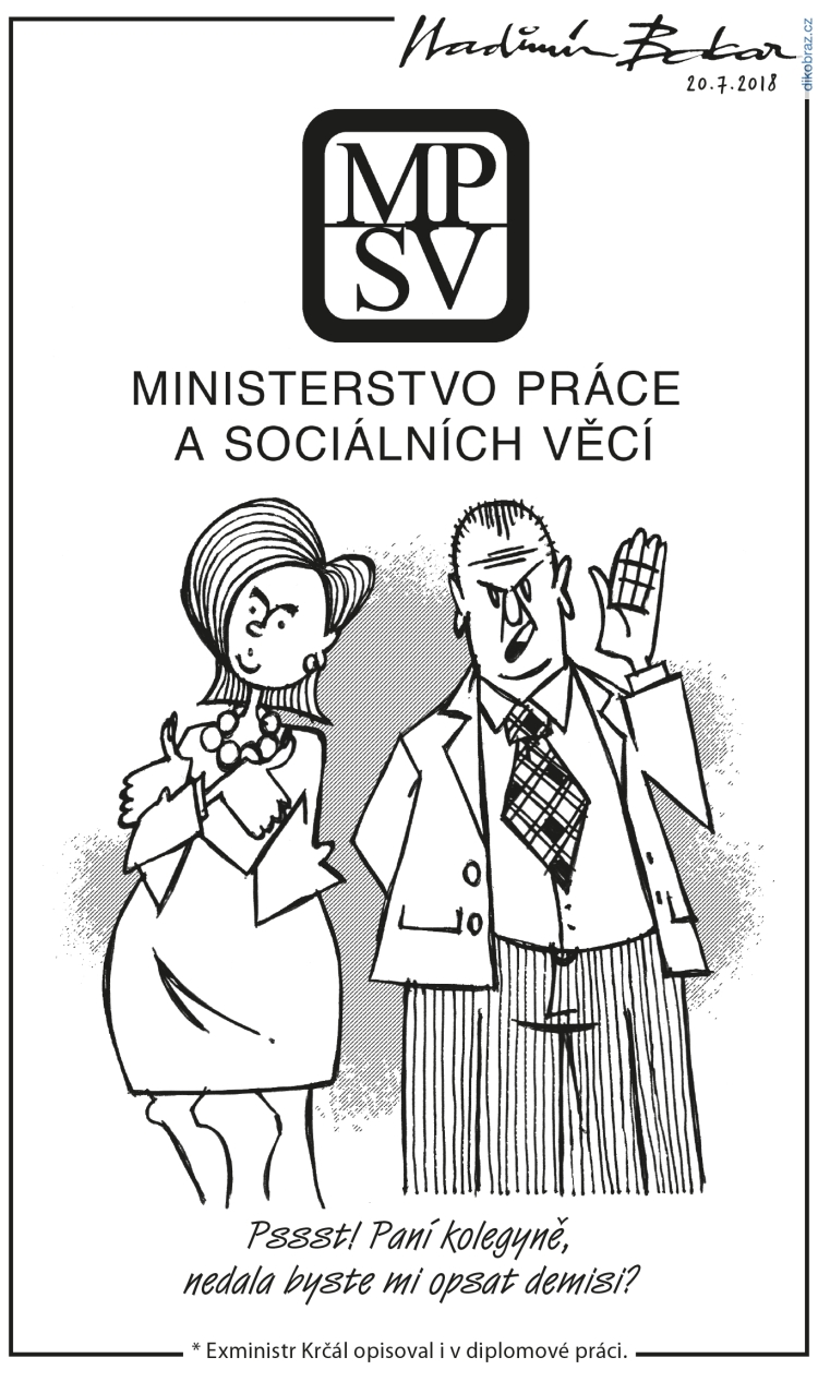 Vladimír Balcar vtipy č. - Domácí politika 2018