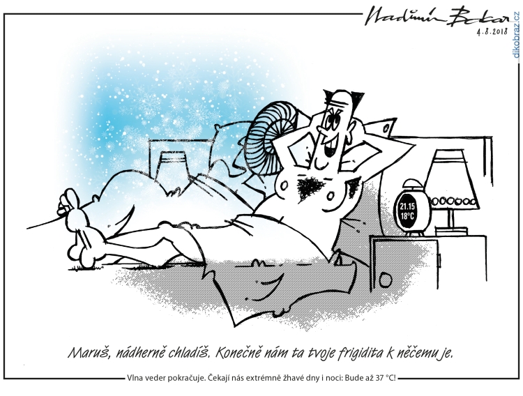 Vladimír Balcar vtipy č. - Horké léto 2018