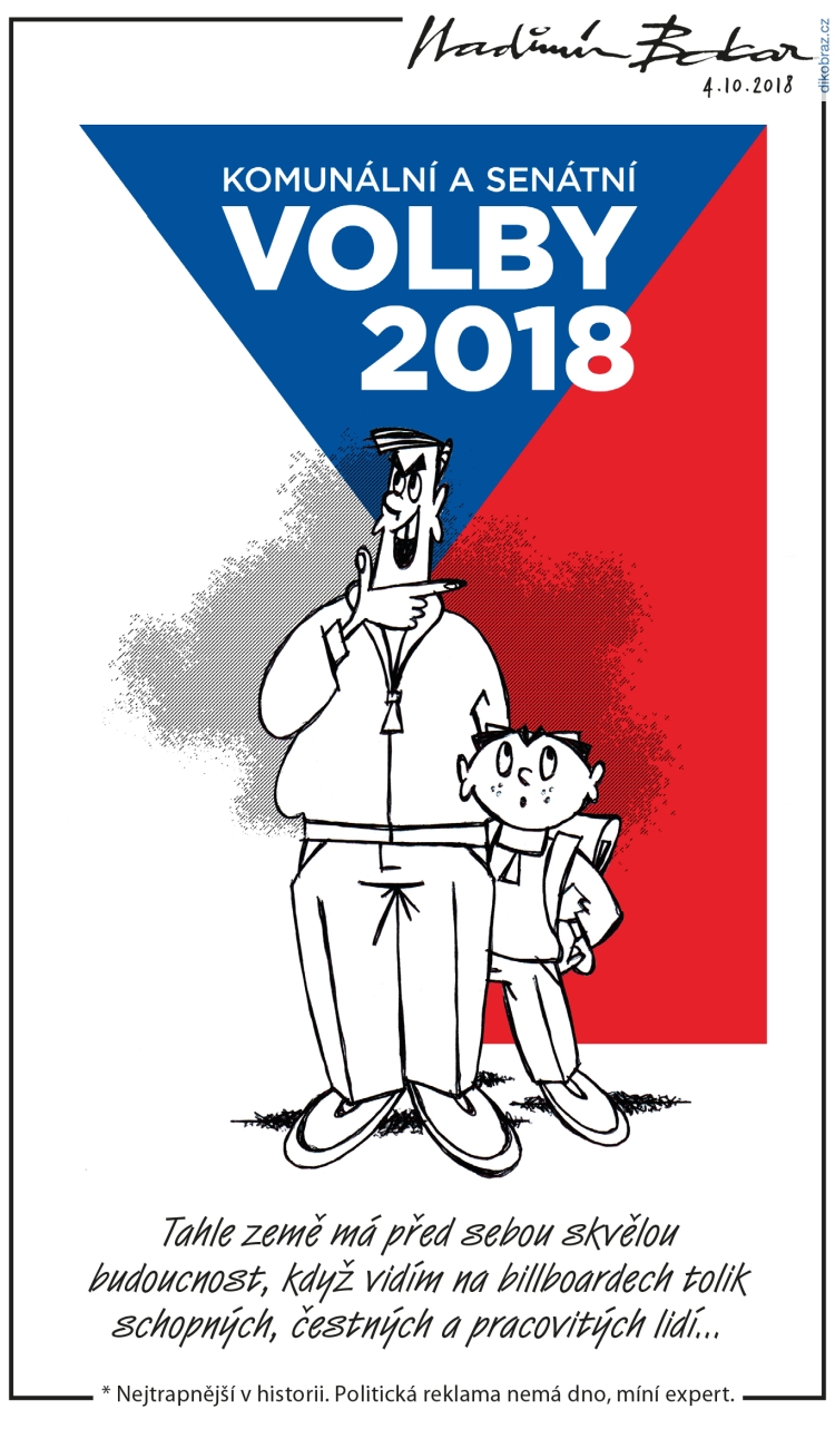 Vladimír Balcar vtipy č. - Domácí politika 2018
