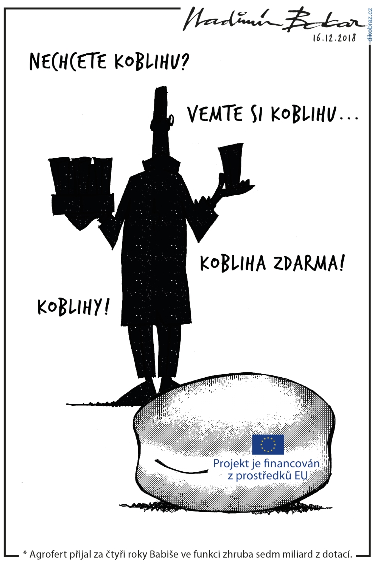 Vladimír Balcar vtipy č.6655 - Domácí politika 2018