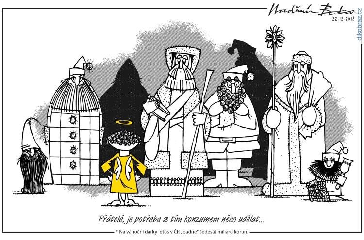 Vladimír Balcar vtipy č. - Vánoce 2018