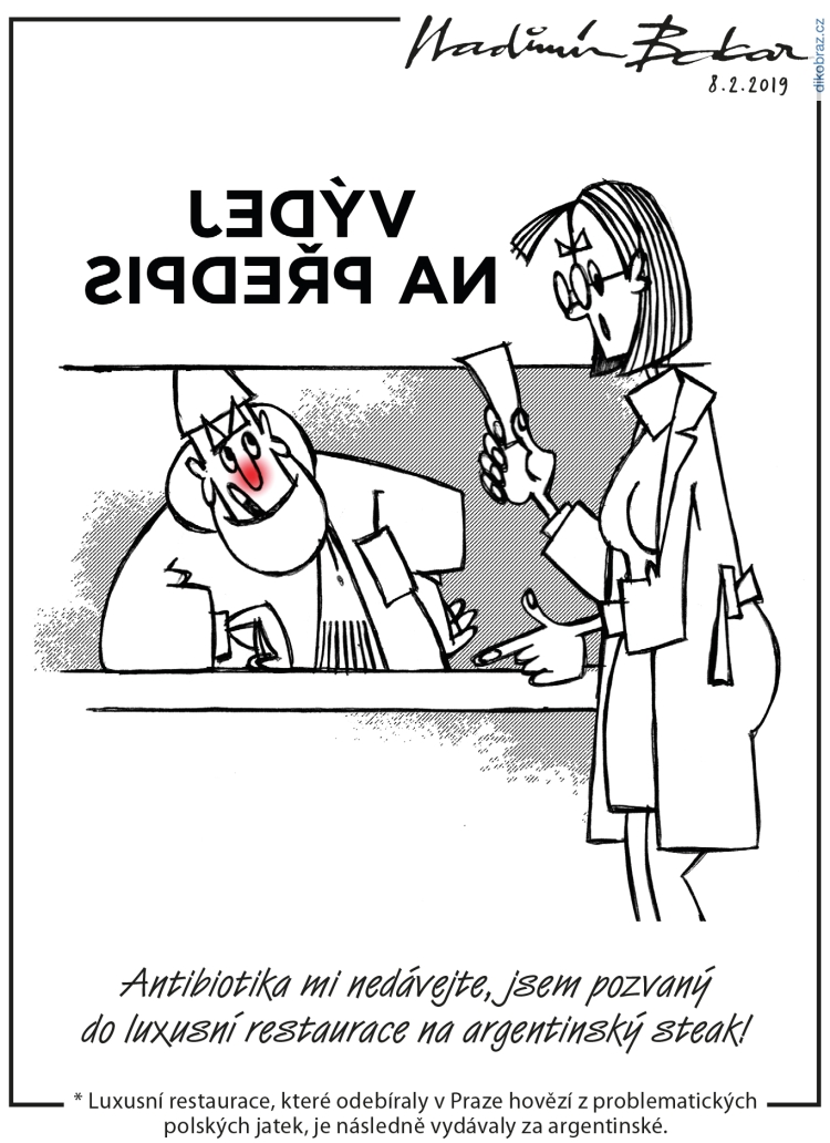 Vladimír Balcar vtipy č. - domácí novinky 2019