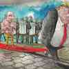 David Rowe vtipy č.5661 - Trumpova ruská krize