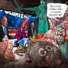 David Rowe vtipy č. - Americké volby 2020