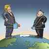 Marian Kamensky vtipy č. - Trump a Un si vyměňují Tweety